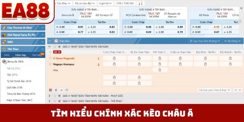 Tìm hiểu chính xác kèo châu Á